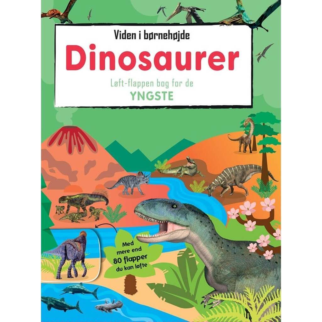 Viden i børnehøjde - Dinosaurer - Børnebog - Papbog