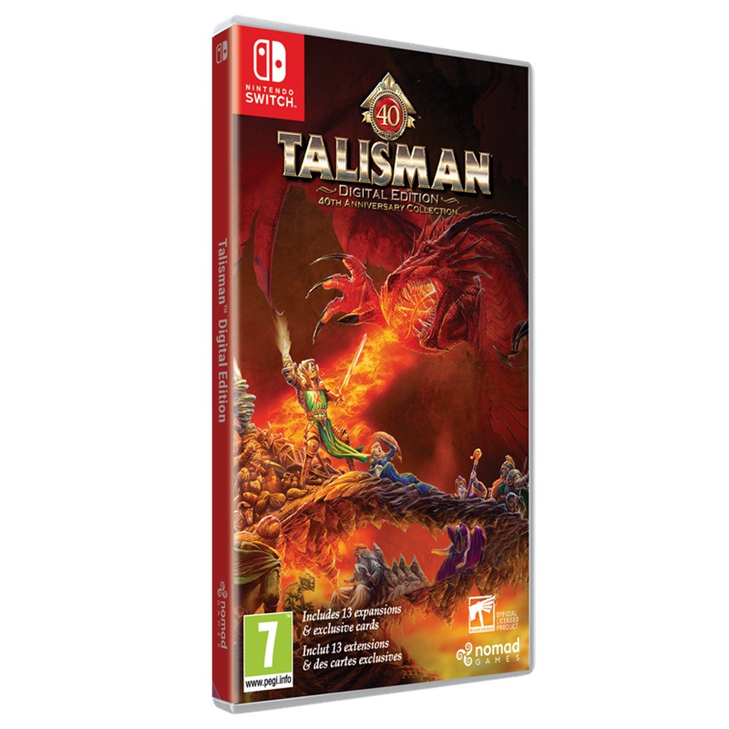 Talisman (40th Anniversary Edition Collection) - Nintendo Switch - Strategi