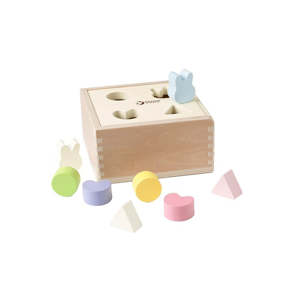 Classic World Wooden Shape Sorter Mara 10pcs.