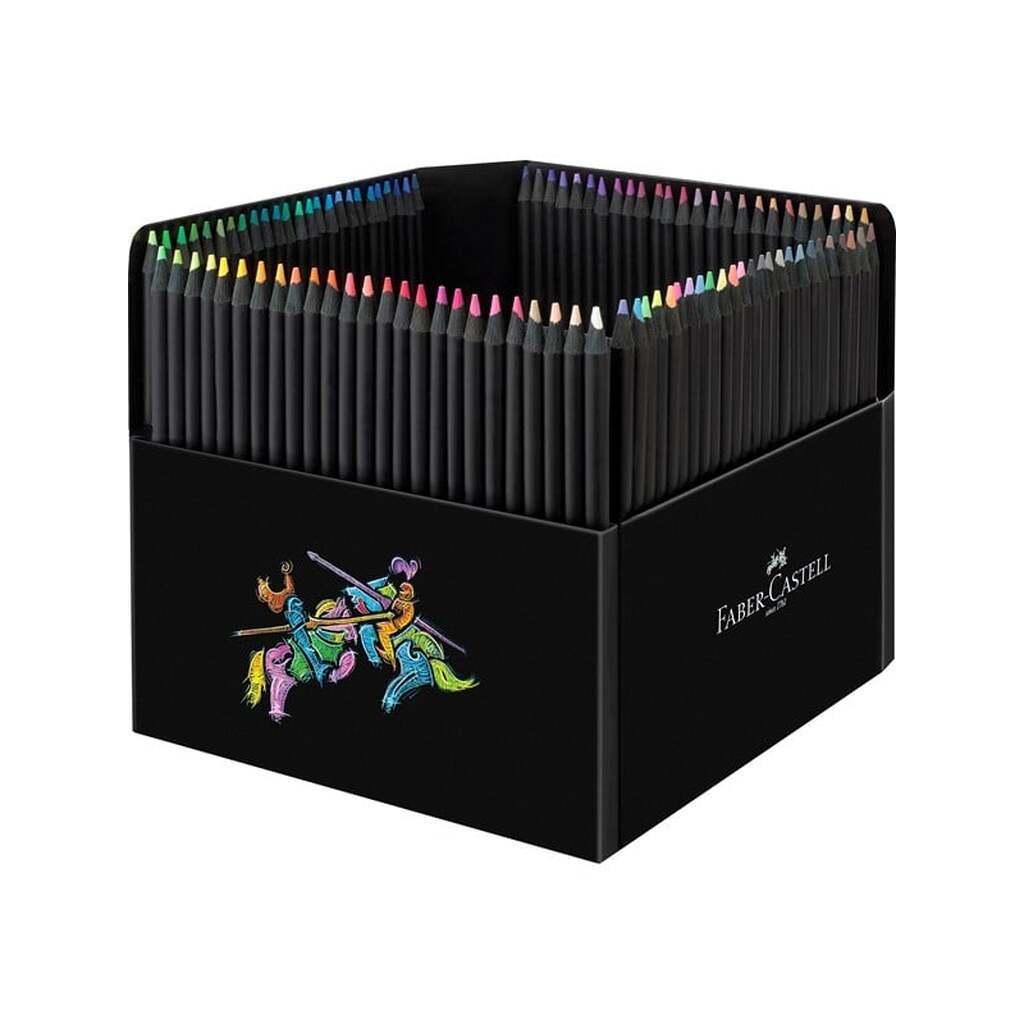 Faber-Castell Black Edition triangular farver 100 ass