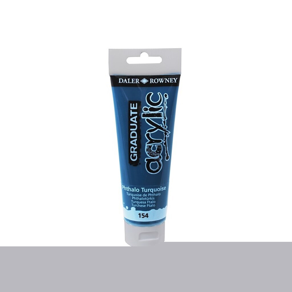 Daler-Rowney Graduate Acrylic 120 ml Phthalo Turquoise