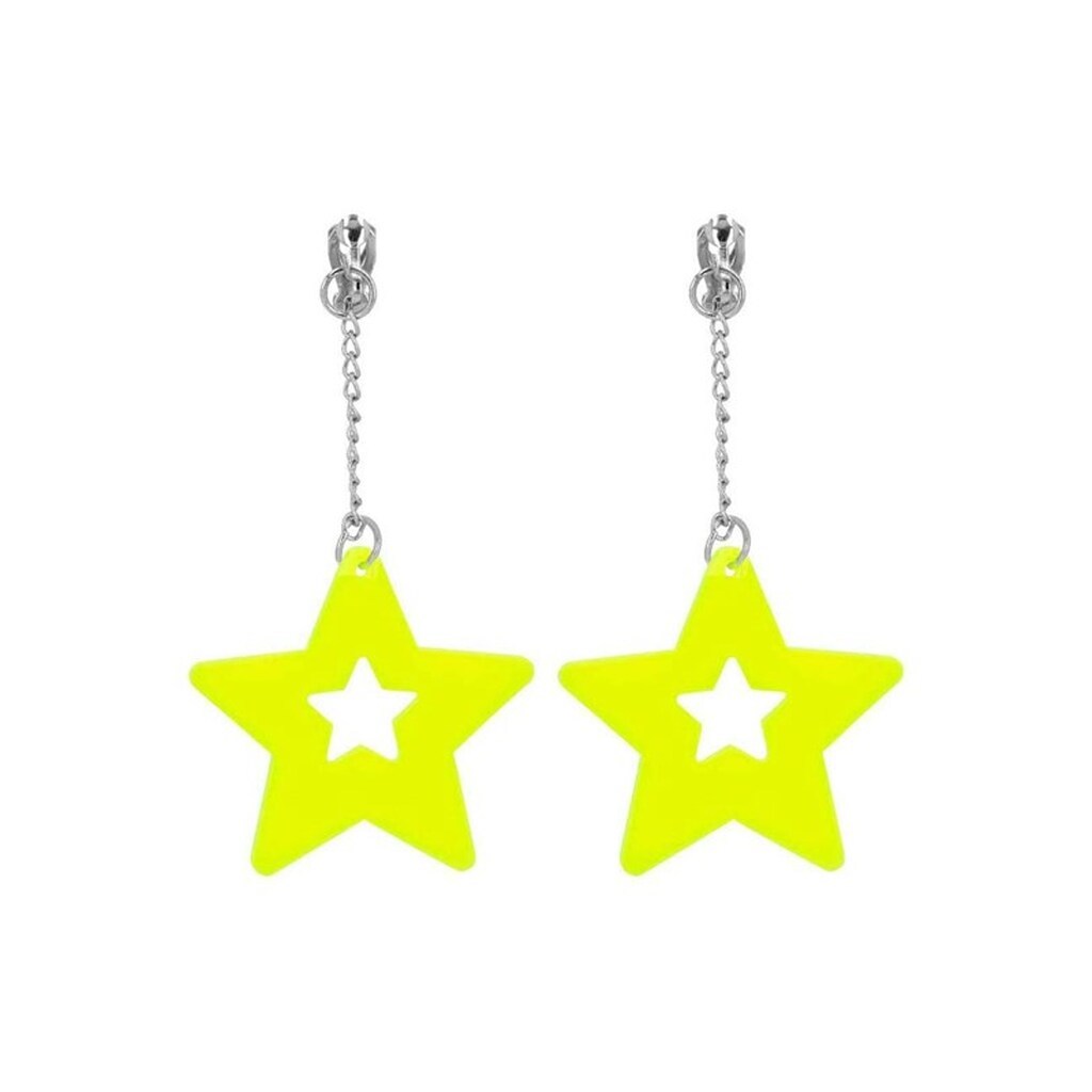 Boland - Earrings Neon Yellow