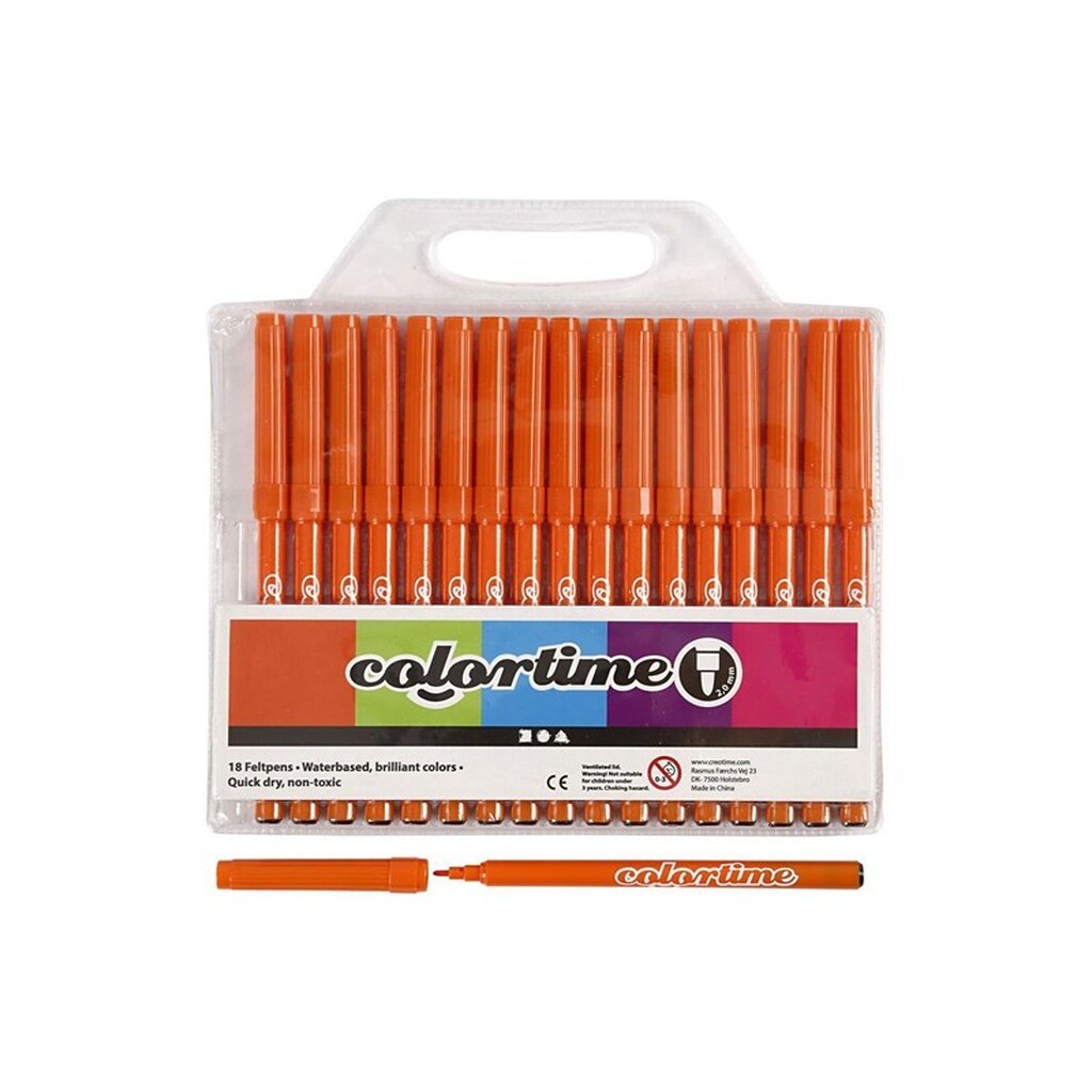 Creativ Company Orange markers 18st.