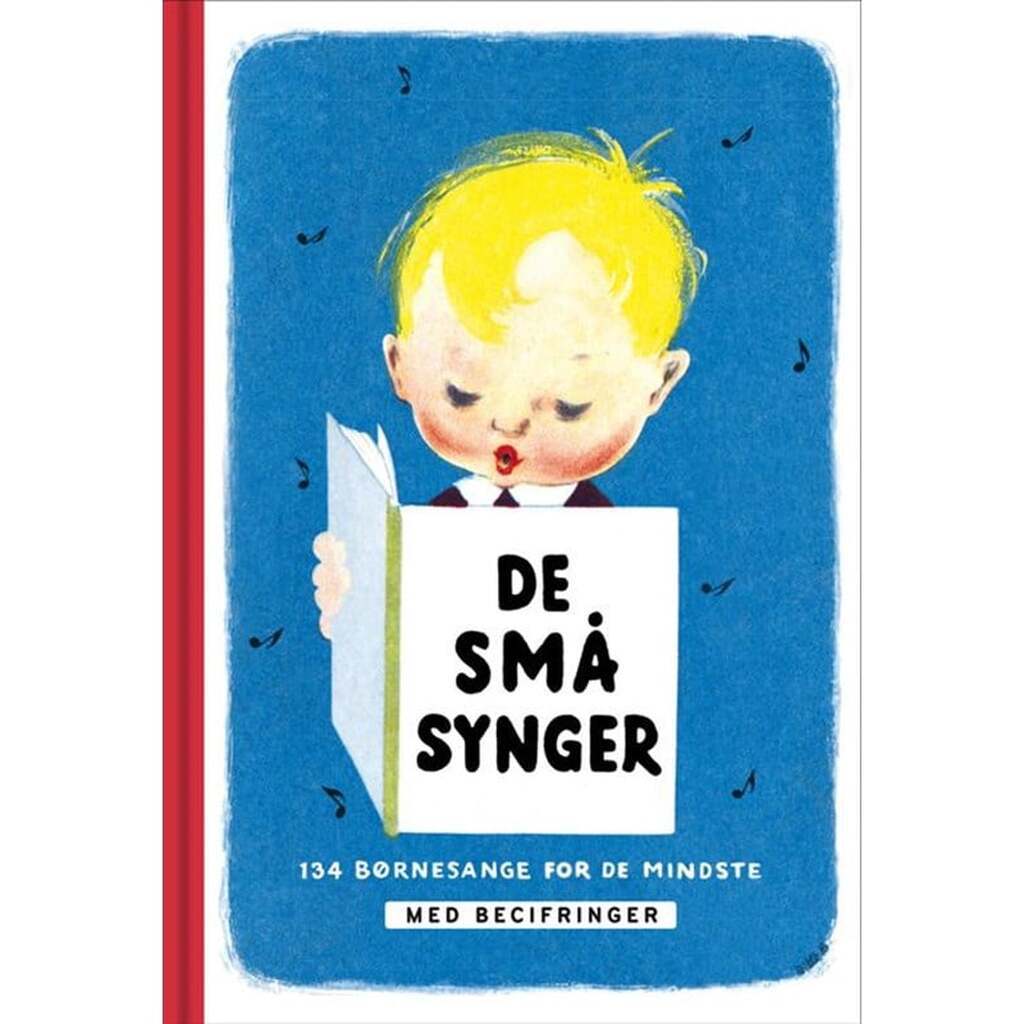 De små synger. Med becifringer - Børnebog - Hardcover