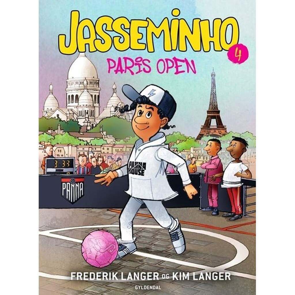 Jasseminho 4 - Paris Open - Børnebog - Hardcover