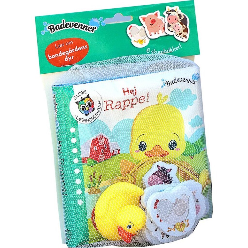 Badevenner - Hej Rappe! - Børnebog