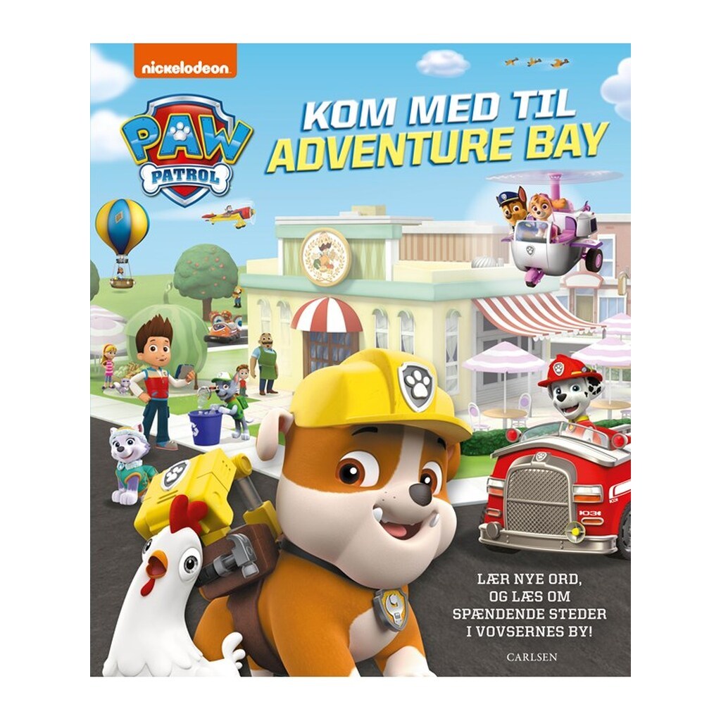 Paw Patrol: Kom med til Adventure Bay - Børnebog - Hardcover