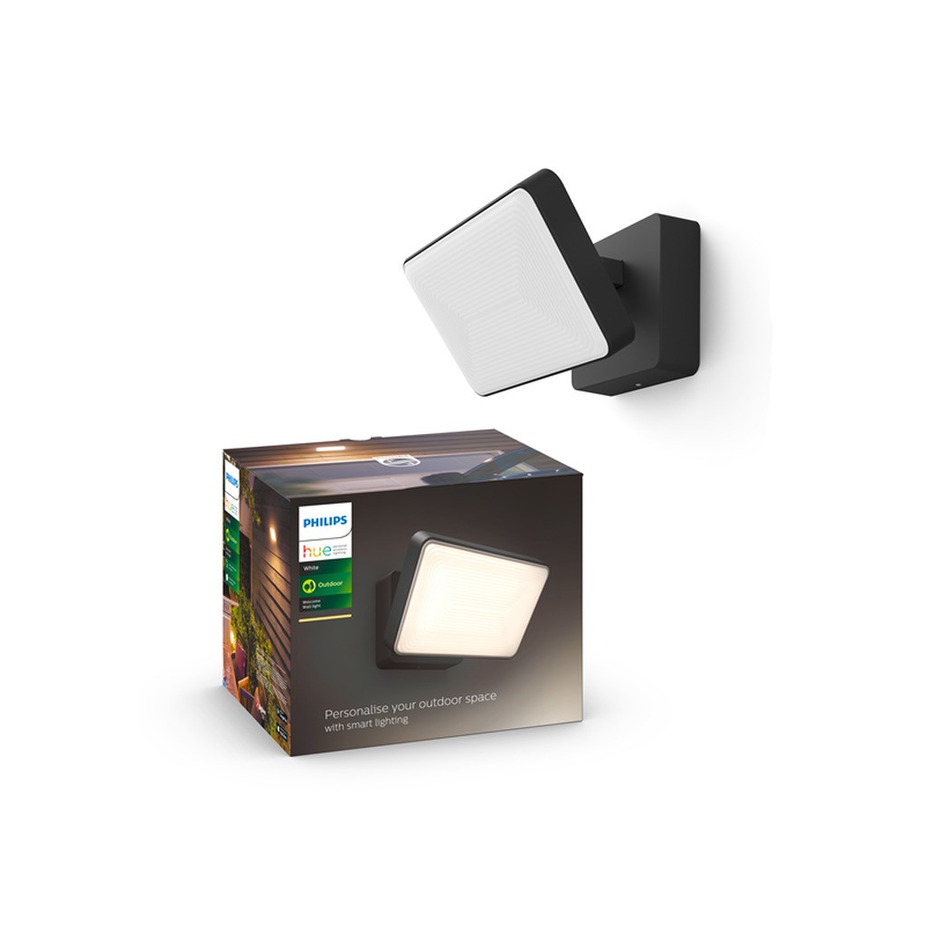 Philips Hue Welcome Udendørs Projektør - Sort