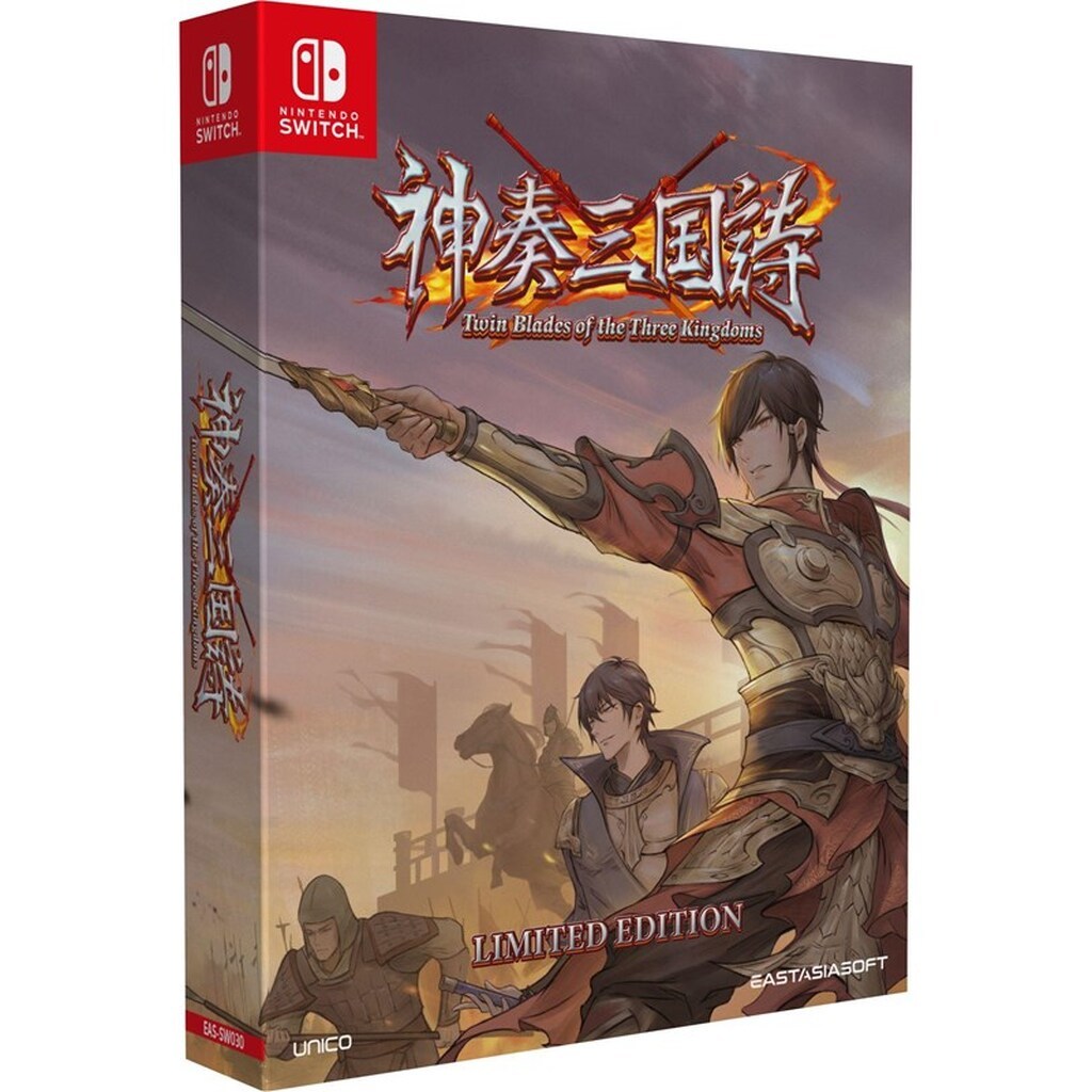 Twin Blades of the Three Kingdoms (Limited Edition) - Nintendo Switch - RPG