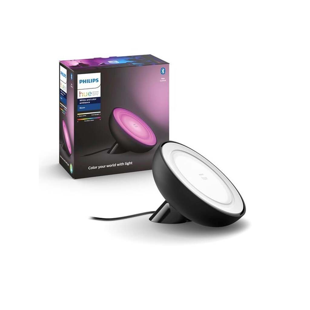 Philips Hue Bloom Transportabel Bordlampe - BT - Sort