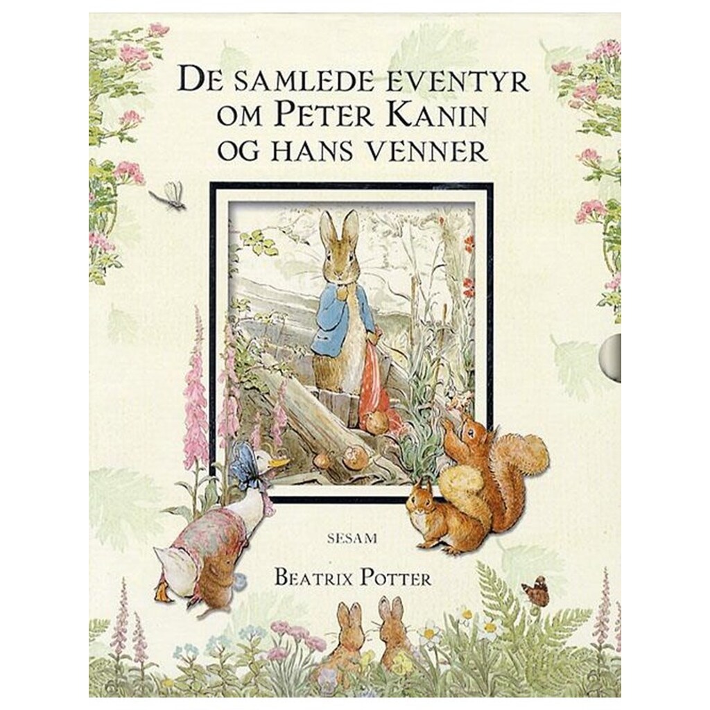 De samlede eventyr om Peter Kanin og hans venner - Børnebog - Hardcover