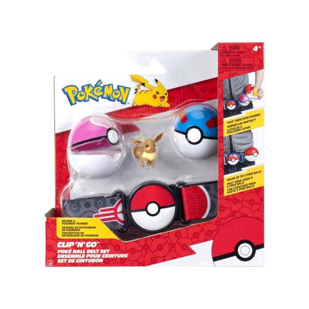 Pokemon CLIP N GO BELT SET EEVEE