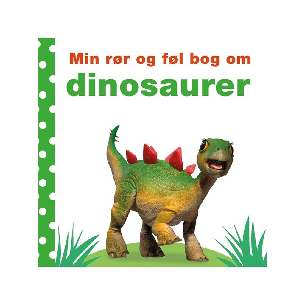Min rør og føl bog om - dinosaurer - Børnebog - Papbog