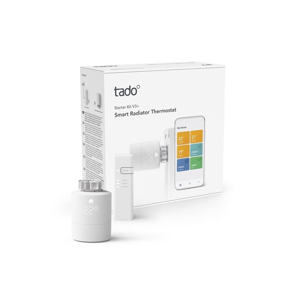 tado Smart Radiator Thermostat Starter Kit V3+