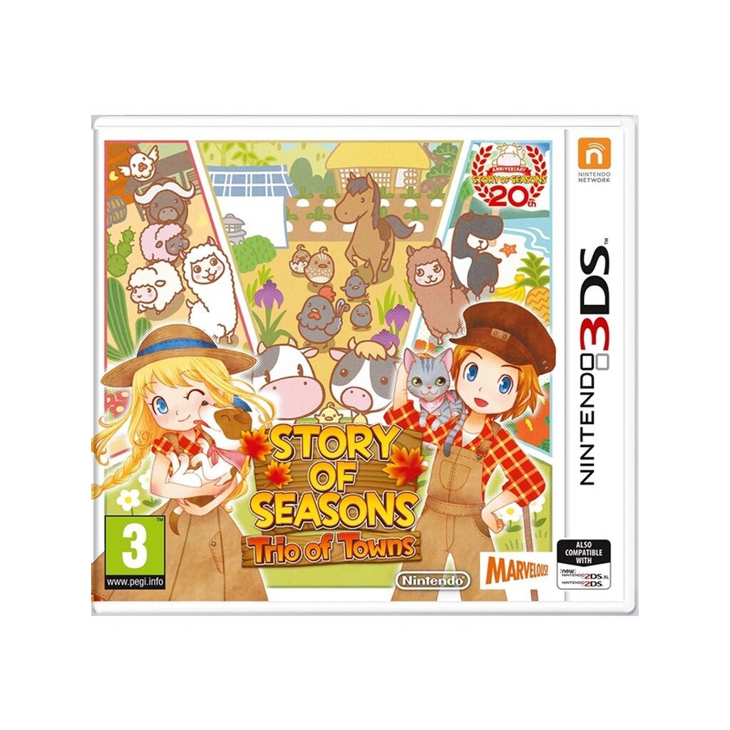 Story of Seasons: Trio of Towns - Nintendo 3DS - RPG