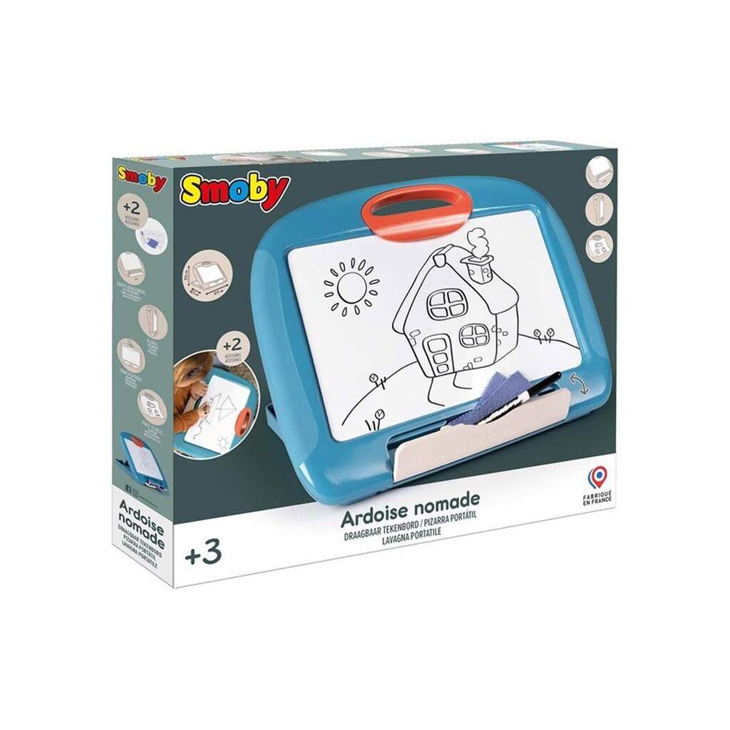Smoby - Travel Drawing Board with Marker and 4 Coloring Page