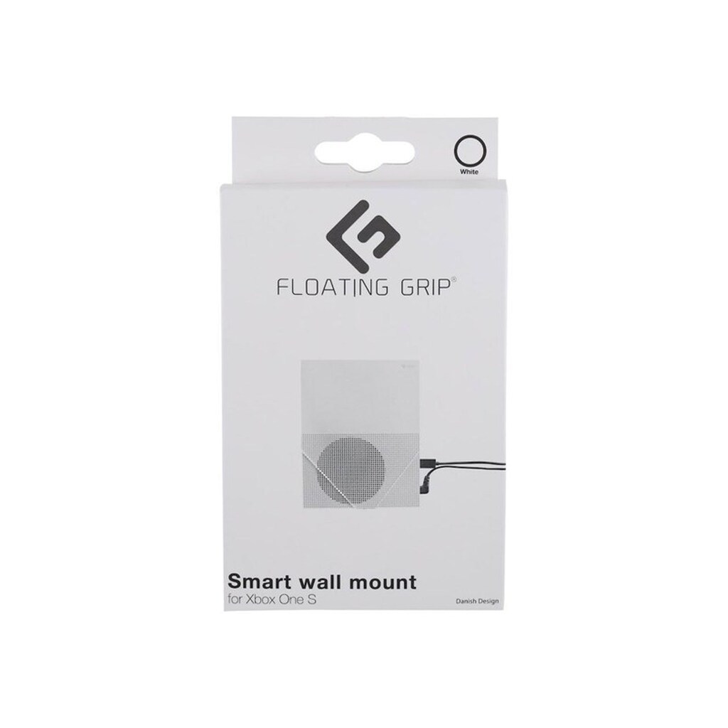Floating Grip Xbox One S Wall Mount - White - Miscellaneous Tilbehør til spillekonsol - Microsoft Xbox One S