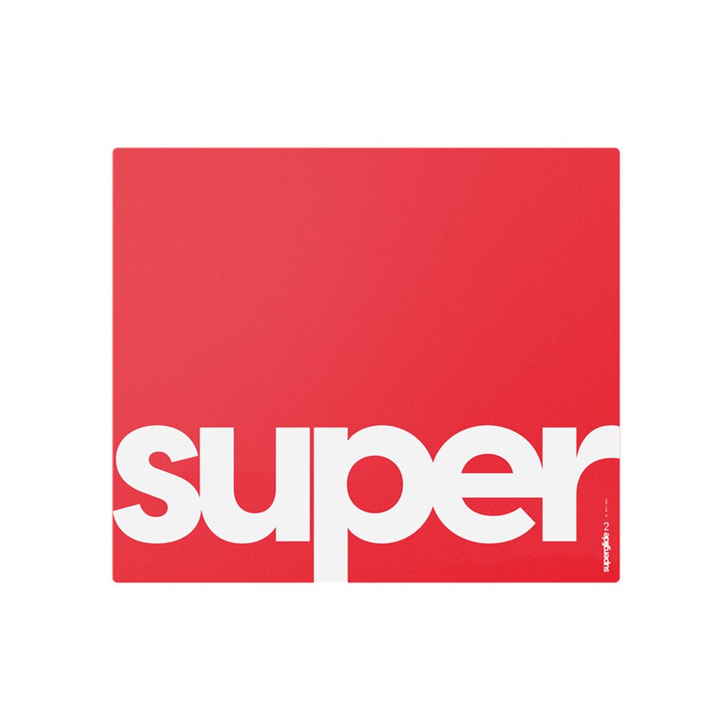 Pulsar Superglide Glas Musemåtte V2 - XL - Rød