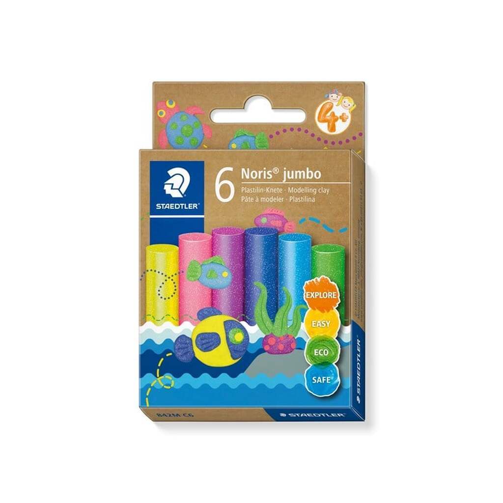 Staedtler NORIS JUNIOR MODELLERVOKS GLITTER