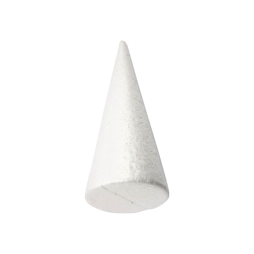 Creativ Company - Styrofoam Cone White 35cm