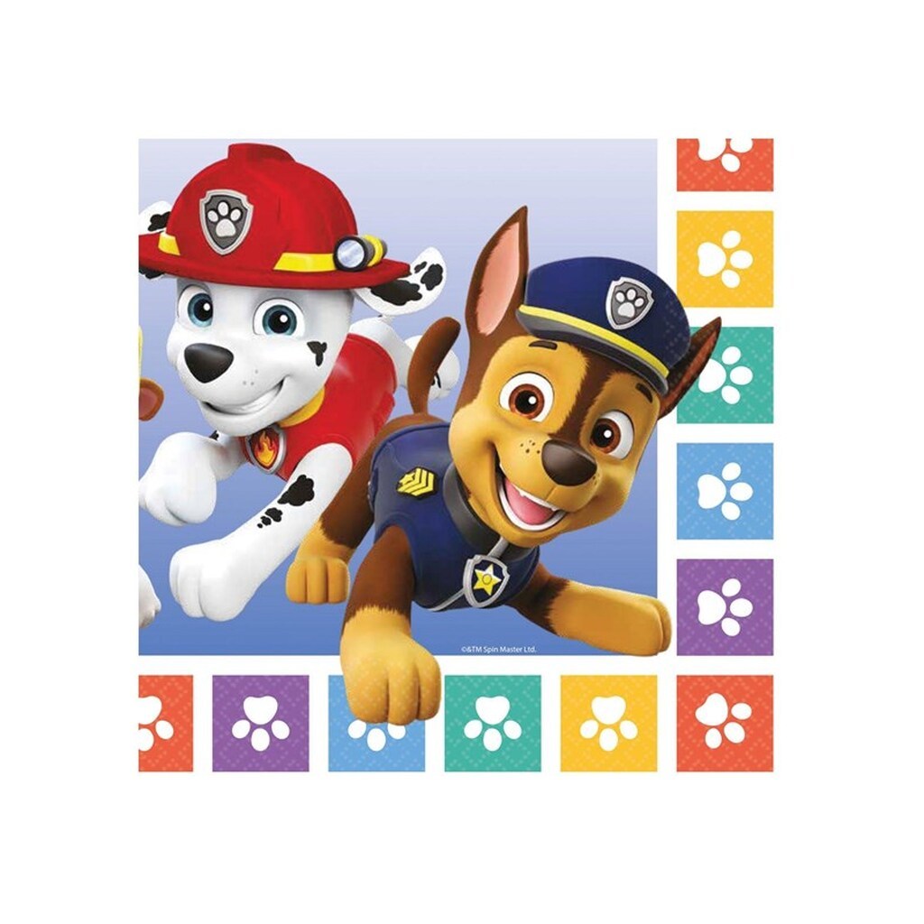 Paw Patrol Napkins 16pcs.