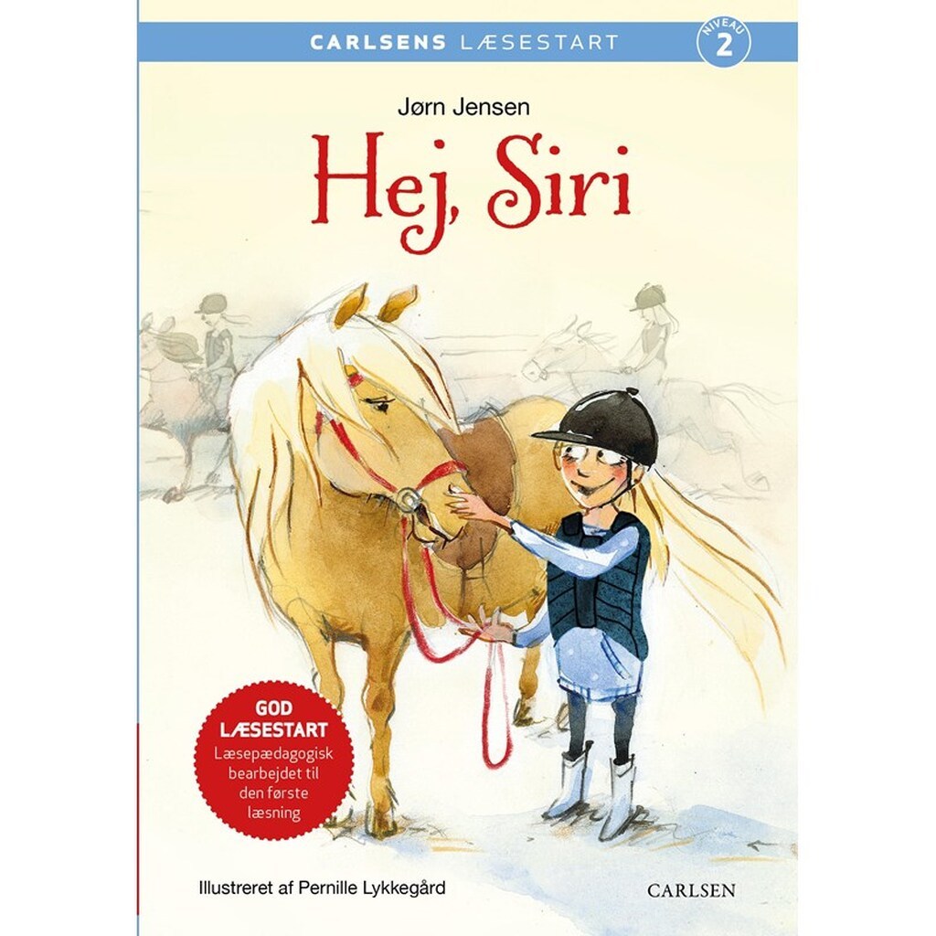 s Læsestart: Hej Siri - Børnebog - Hardcover