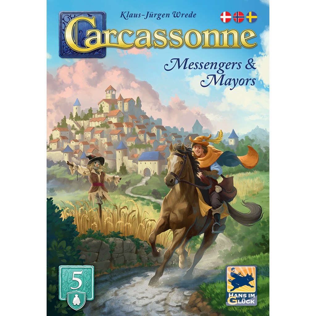 Carcassonne Messengers &amp; Mayors (Nordic)