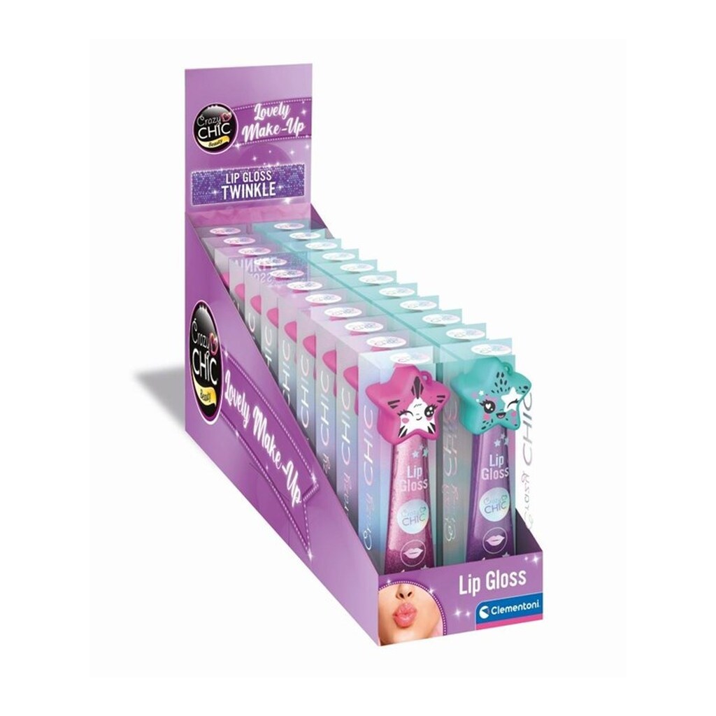 Clementoni Crazy Chic Lipgloss Star Purple/Blue