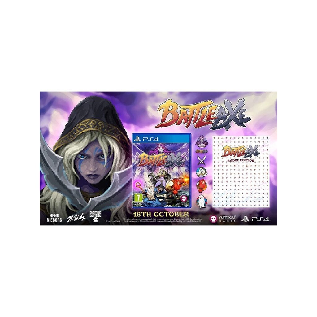 Battle Axe - Badge Edition - Sony PlayStation 4 - Action/Adventure
