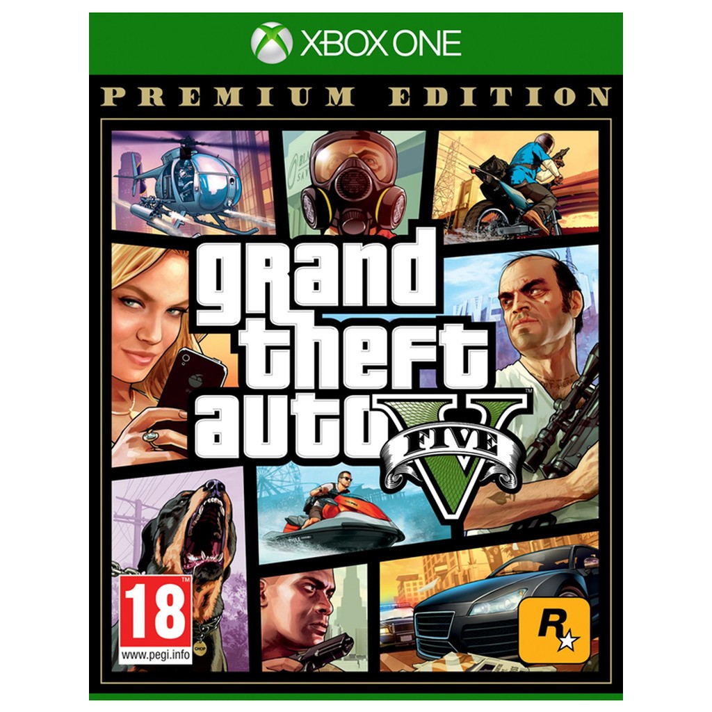 Grand Theft Auto V (Premium Edition) - Microsoft Xbox One - Action