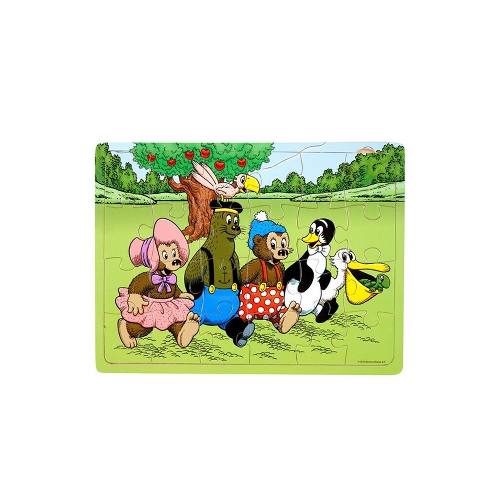 Barbo Toys Rasmus Klump - træpuslespil