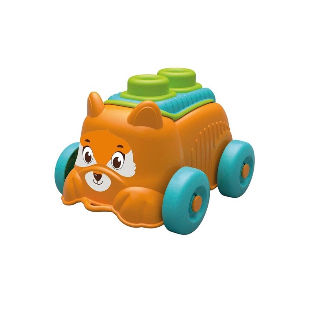 Clementoni Baby - Clemmy Sensory Puppy Orange with Soft Blocks 5pcs.