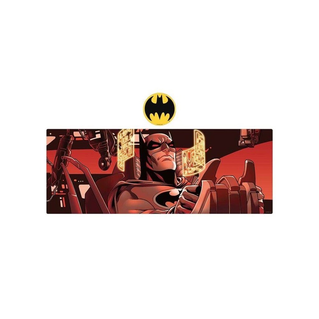 FaNaTtik DC Batman XL Desk Pad &amp; Coaster Set