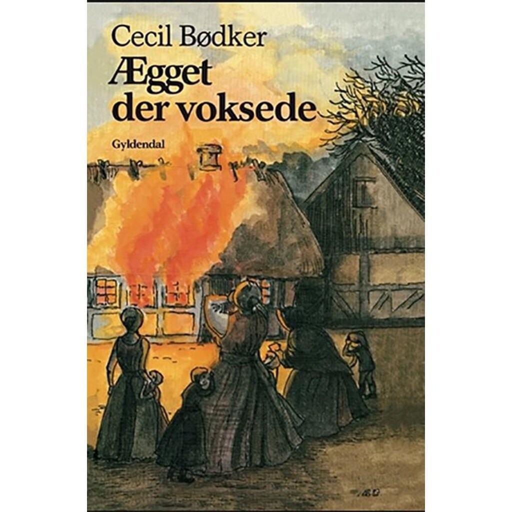 Ægget der voksede - Børnebog - Hardcover