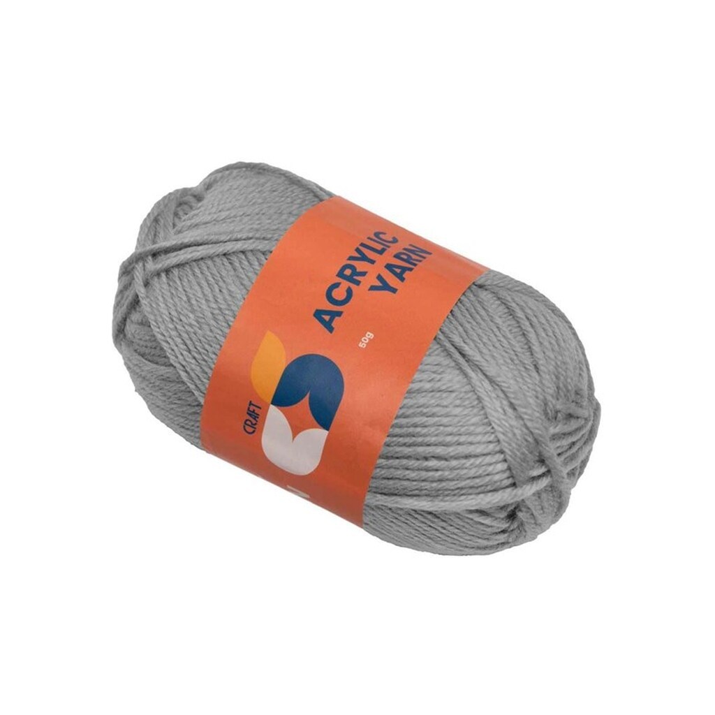 Colorations - Acrylic Yarn Grey 50g