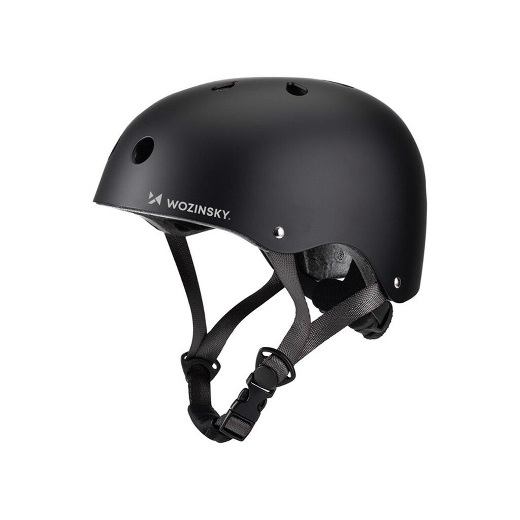Wozinsky BMX Bicycle Helmet/Scooter Light 48-52 cm - Black