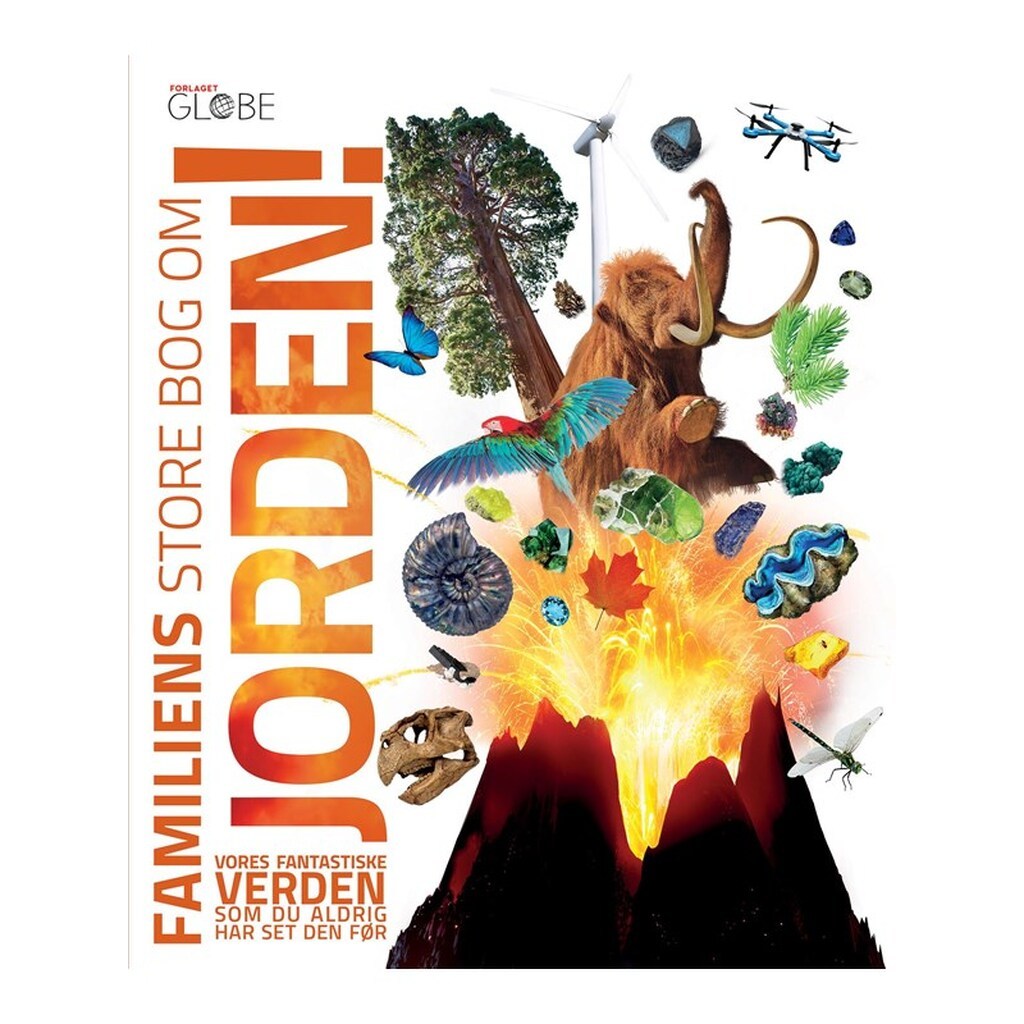 Familiens store bog om jorden - Børnebog - Hardcover