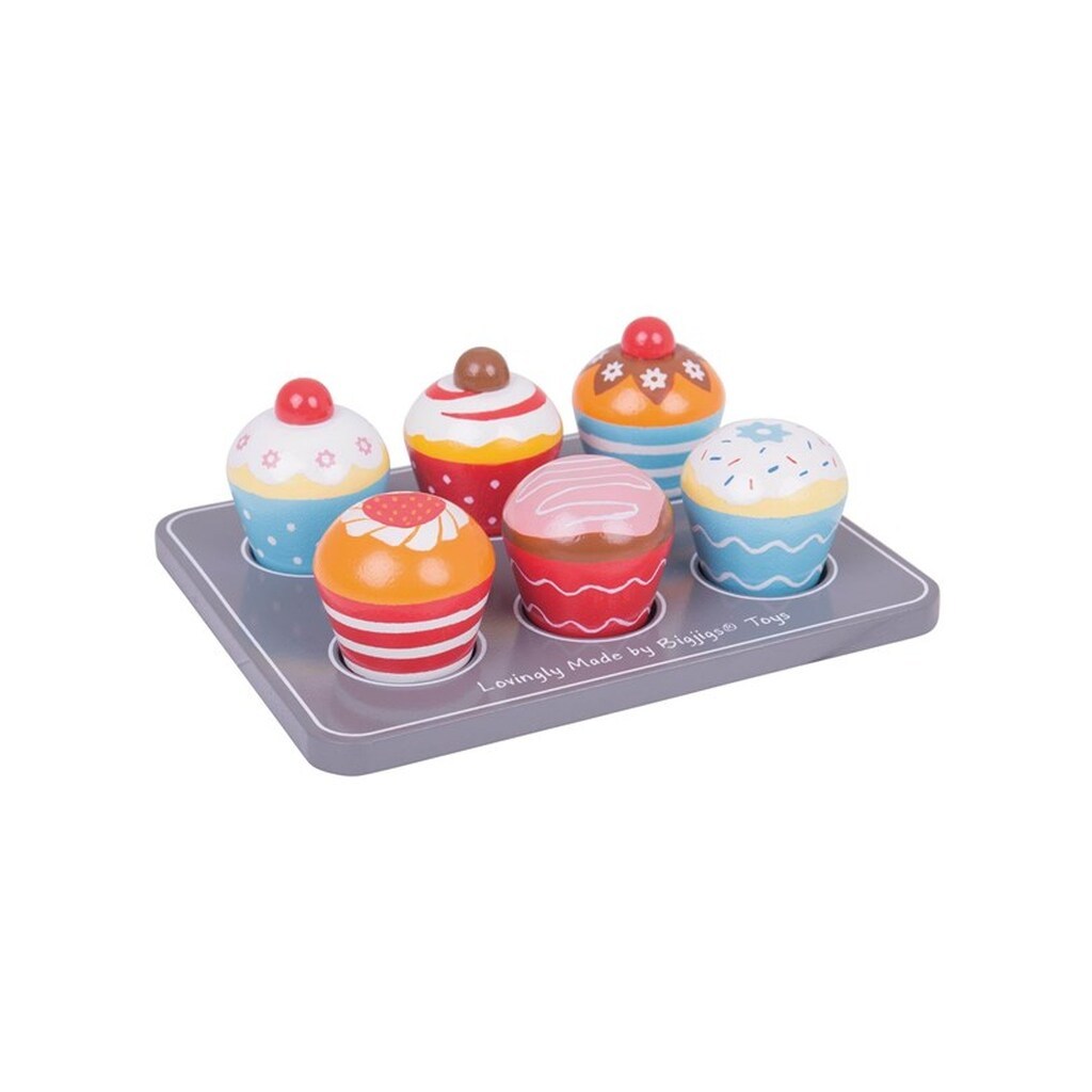 Bigjigs Wooden Muffin Set