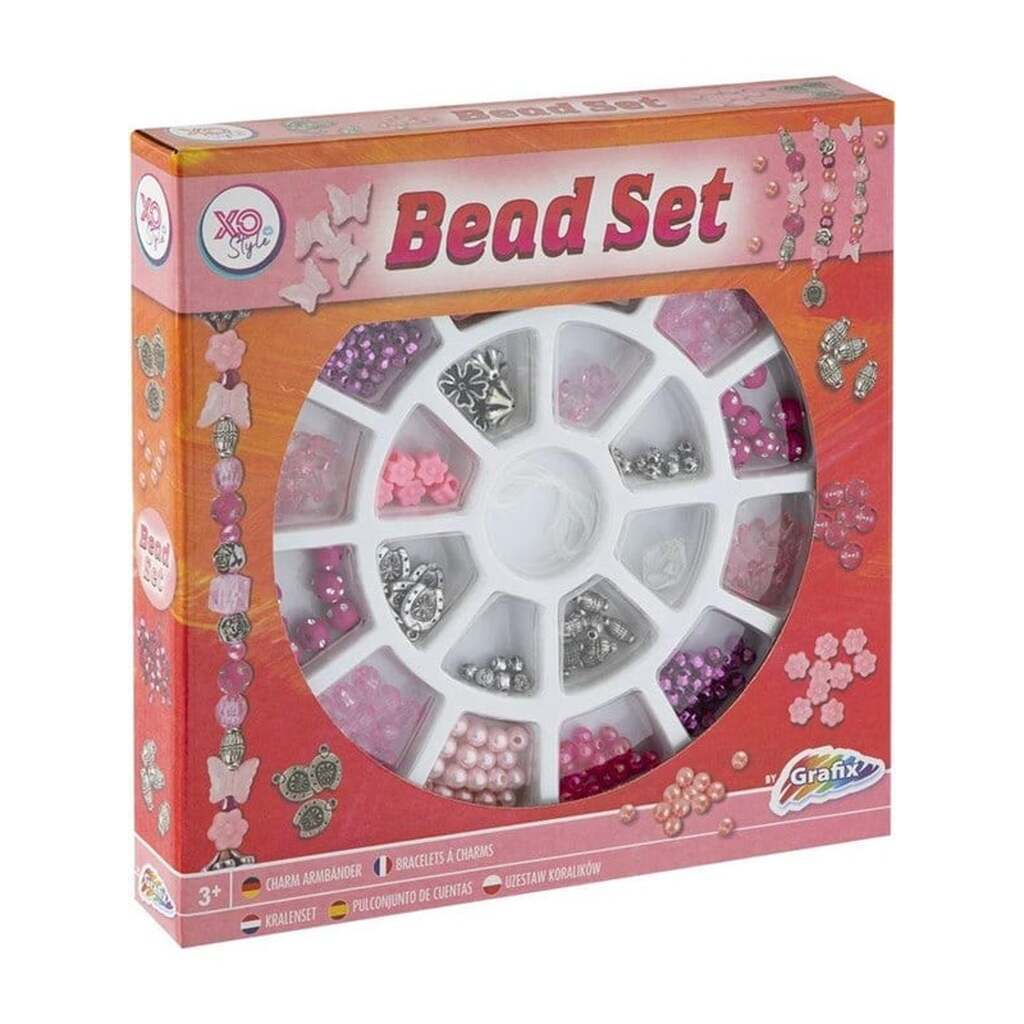 Hobby Mate Perlesæt 26*26cm. Pink