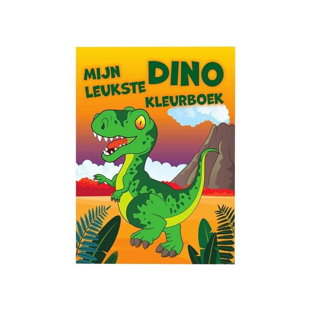 Mondikaarten My Cutest Dino Coloring Book 48 pages.
