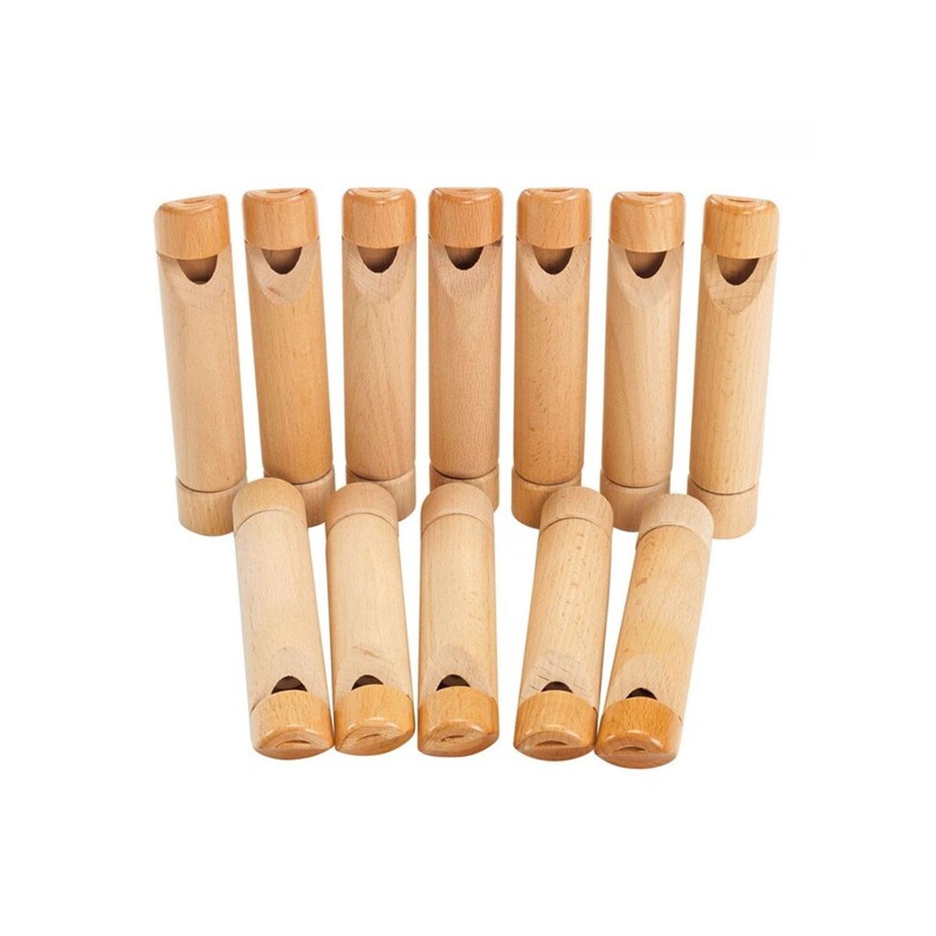 Colorations Decorate your own Wooden Sliding Whistle 12pcs