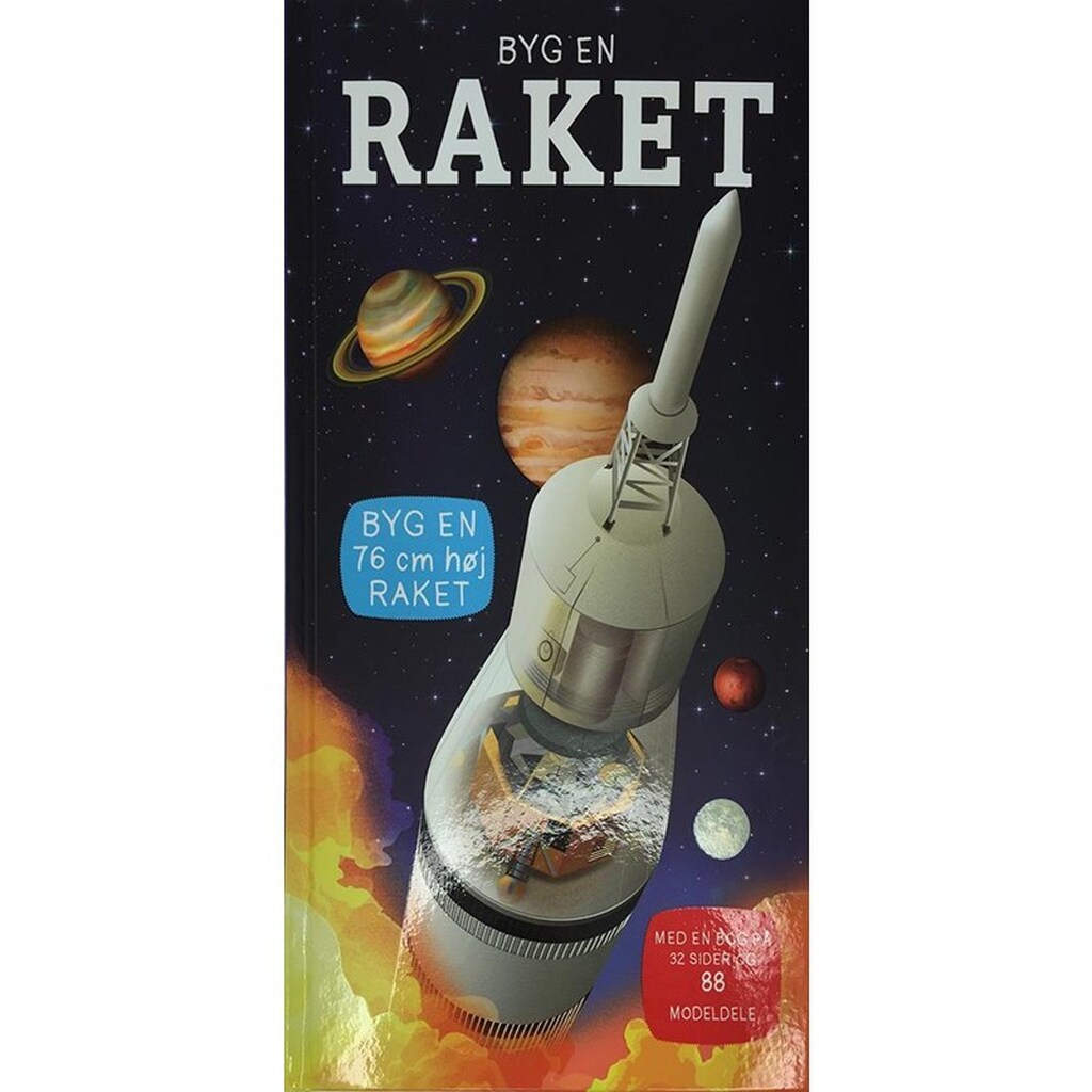 Byg En Raket - Børnebog - Hardcover
