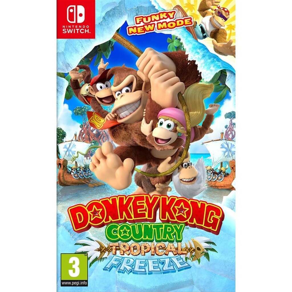 Donkey Kong Country: Tropical Freeze - Nintendo Switch - Platformer
