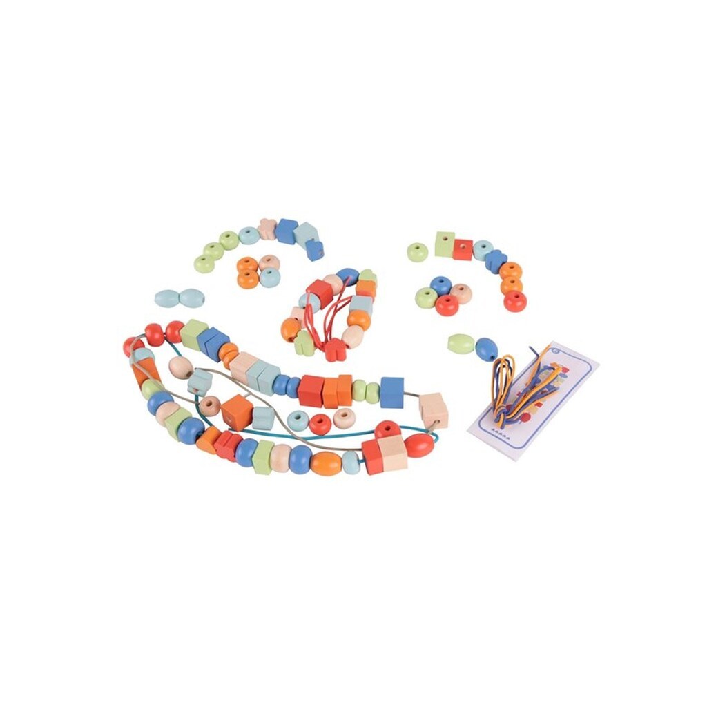 Classic World Wooden Beads 90 pcs.