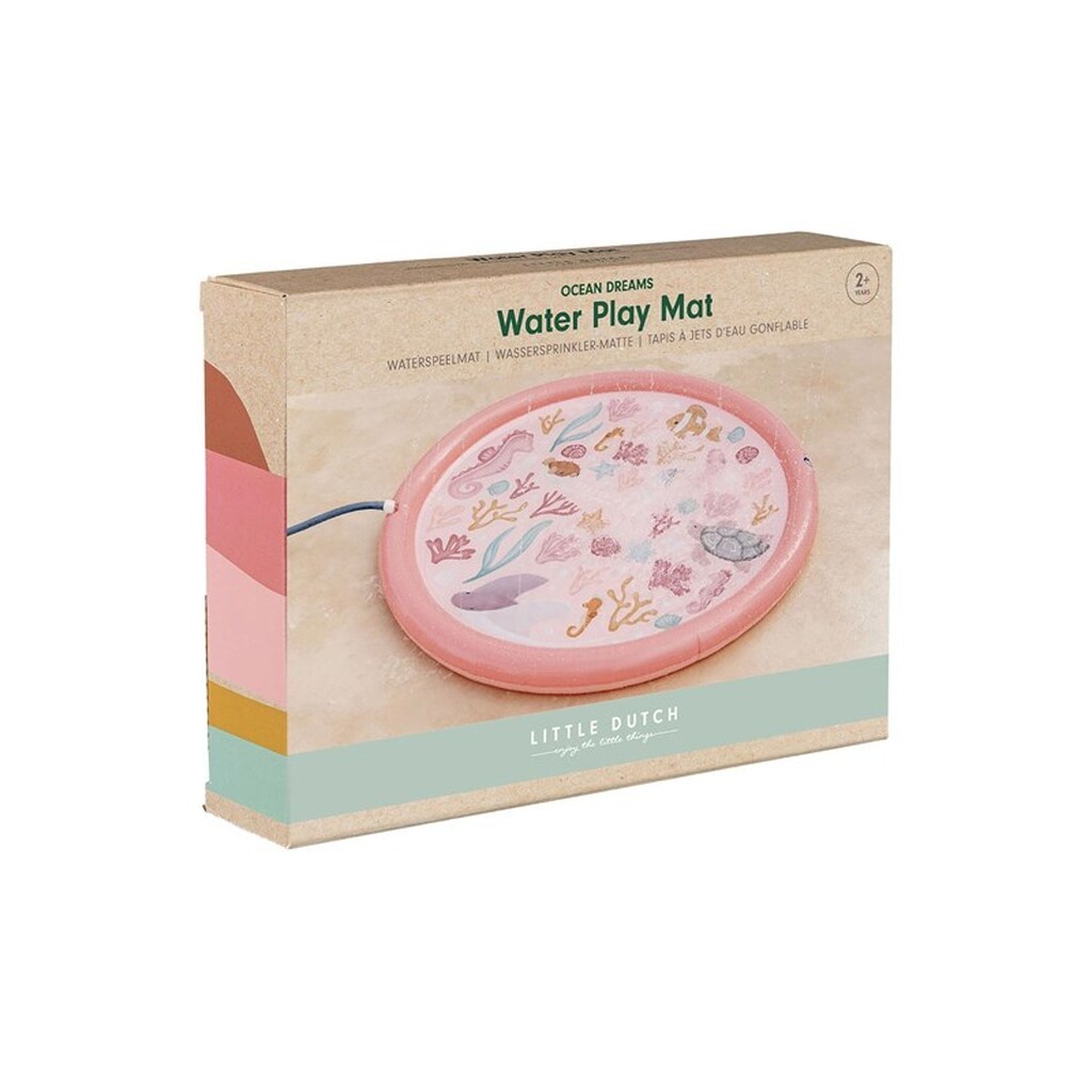 Little Dutch - Ocean Dreams Water Play Mat Pink 150cm