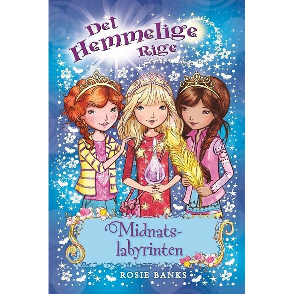 Det Hemmelige Rige 12: Midnatslabyrinten - Børnebog - Hardcover