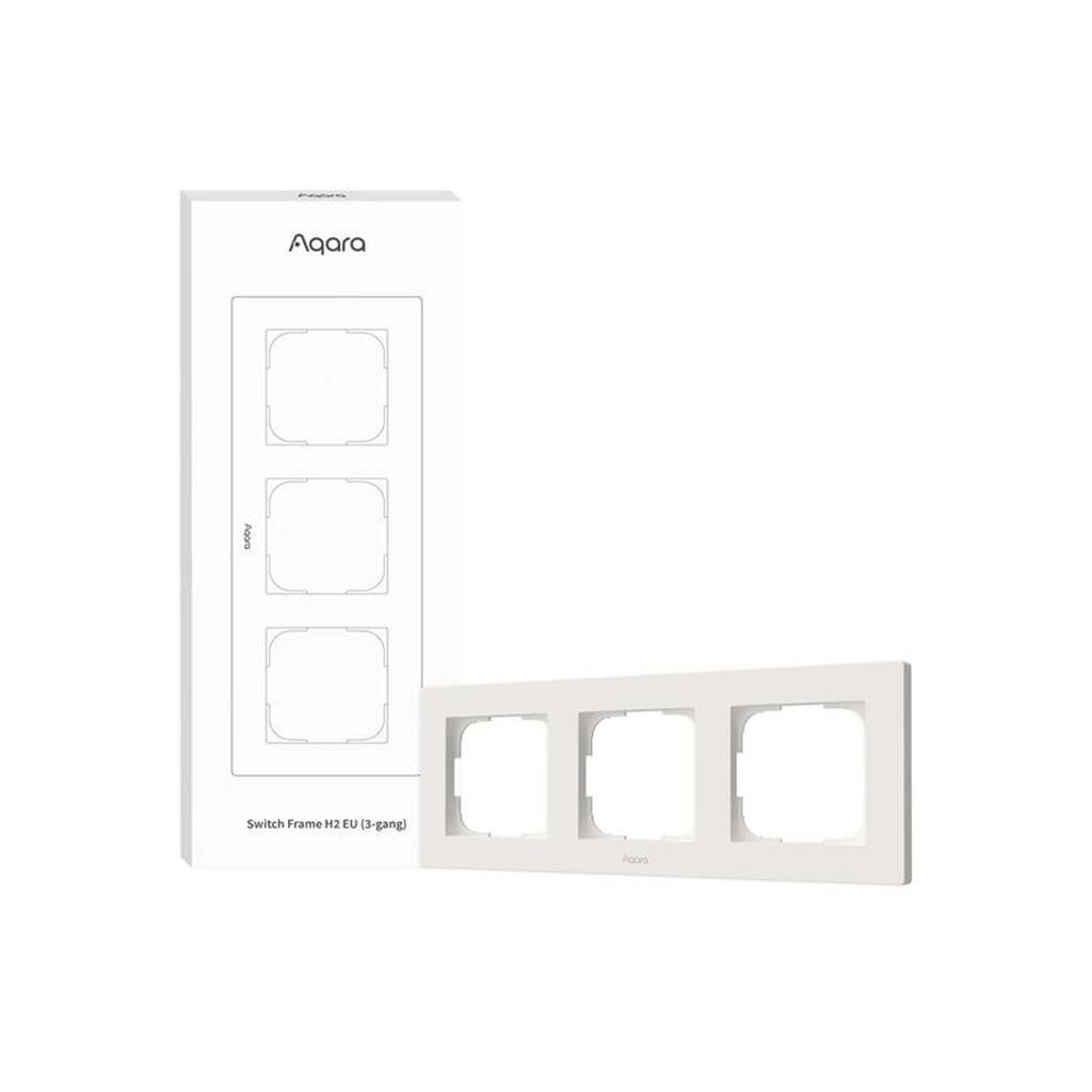 Aqara Switch Frame H2 EU White (3-gang)