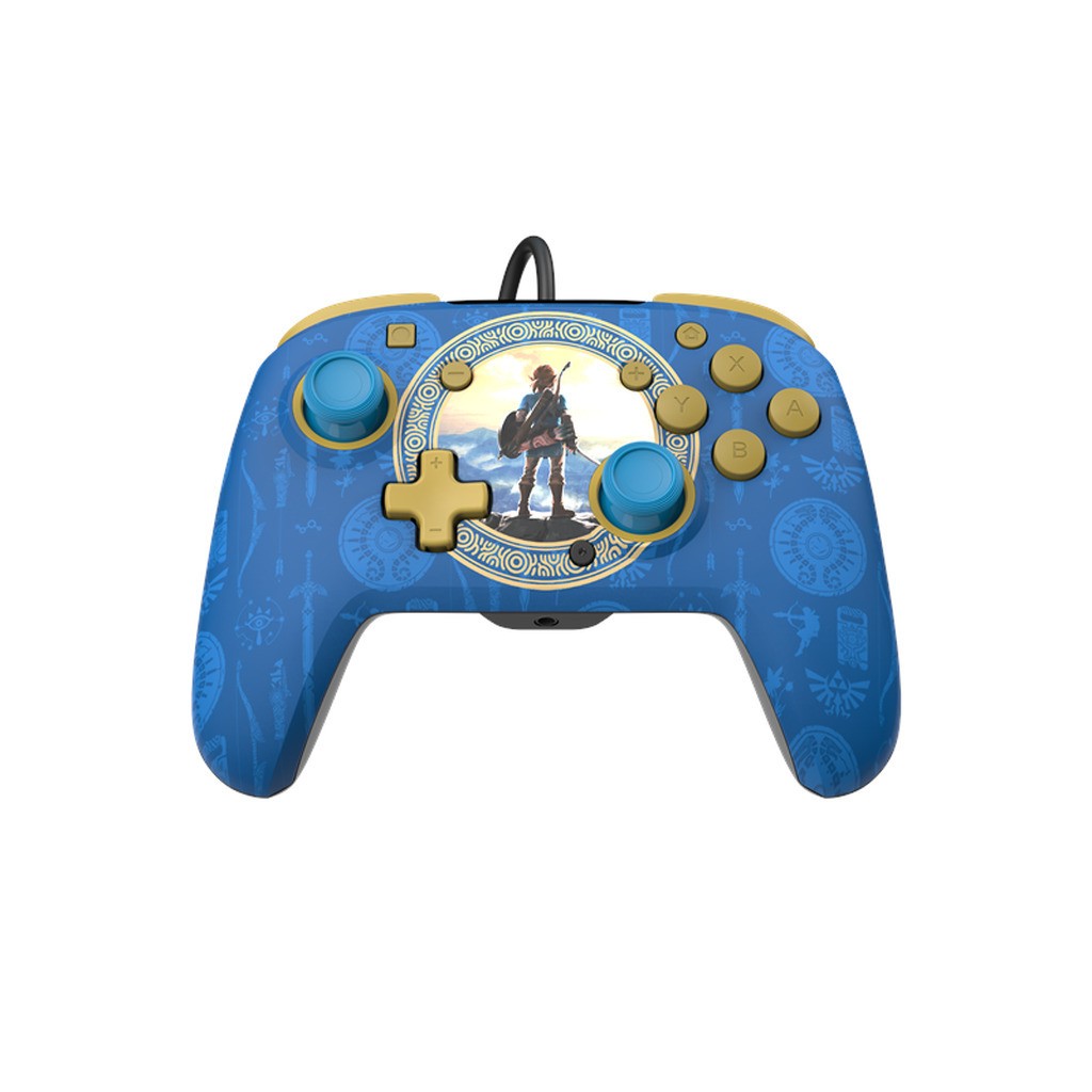 PDP Rematch - Hyrule Blue - Wired Controller - Nintendo Switch