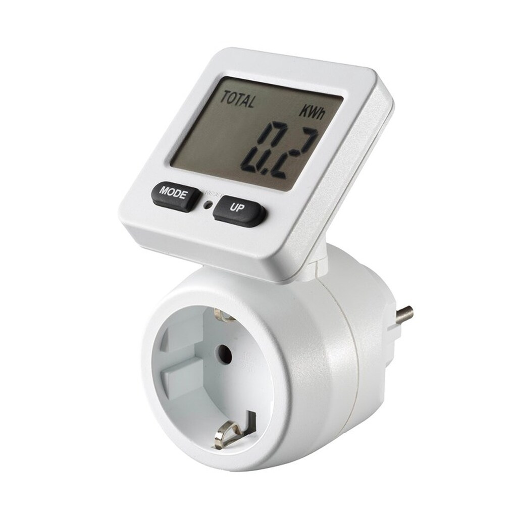 Vivanco Digital energy consumption meter Schuko 3680W