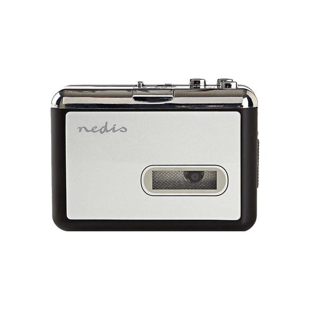 Nedis ACGRU100GY Portable USB Cassette to MP3 Converter - cassette player